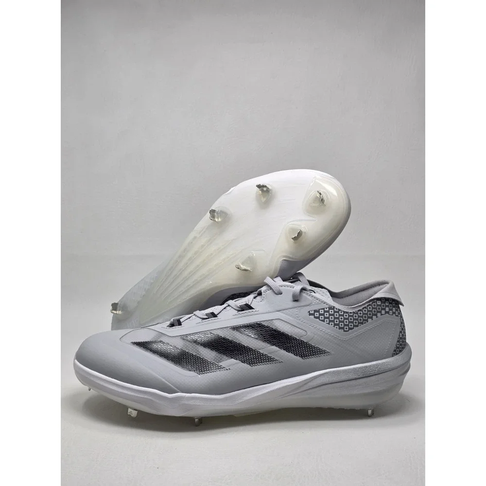 Adidas Adizero Impact WP Gray Metal Baseball Cleats JI1465 Mens Size 15 NEW